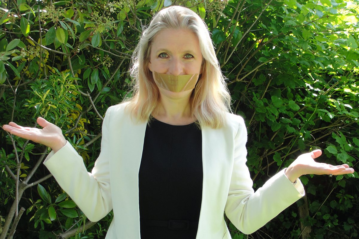 Helen Sewell: gagged from mentioning communication training clients